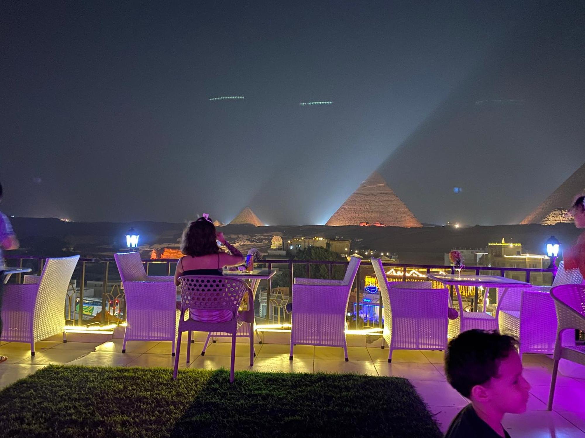 Golden Pyramids Inn Kafret el-Gabal Extérieur photo