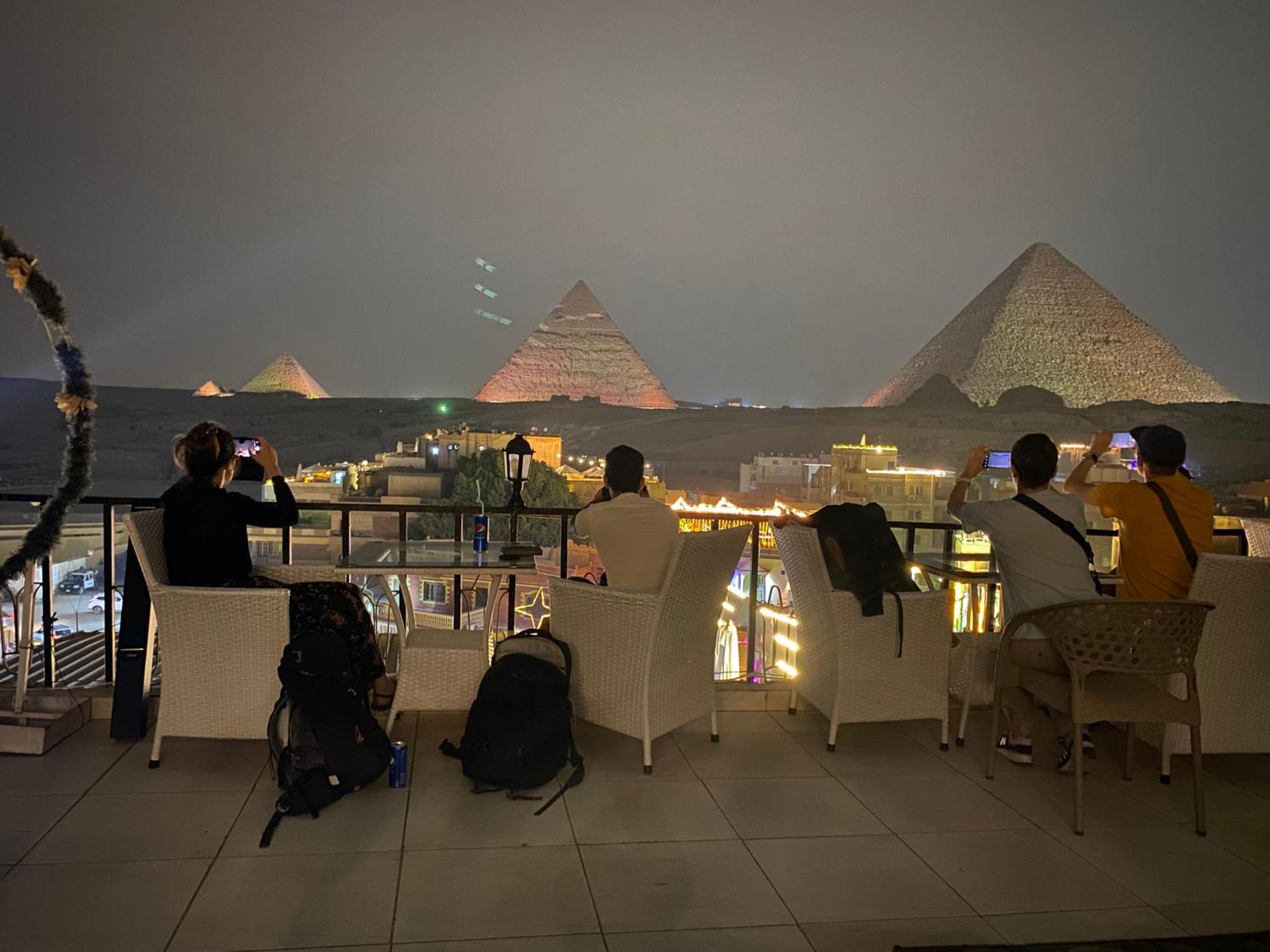 Golden Pyramids Inn Kafret el-Gabal Extérieur photo