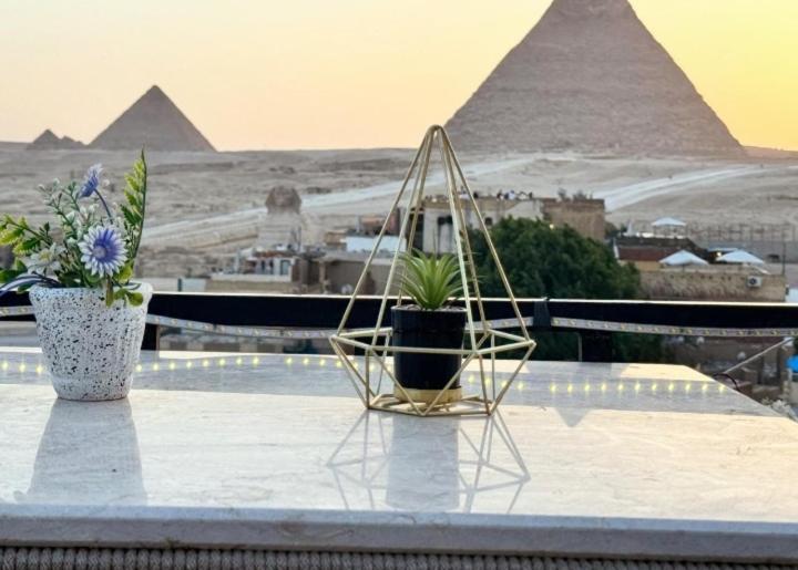 Golden Pyramids Inn Kafret el-Gabal Extérieur photo